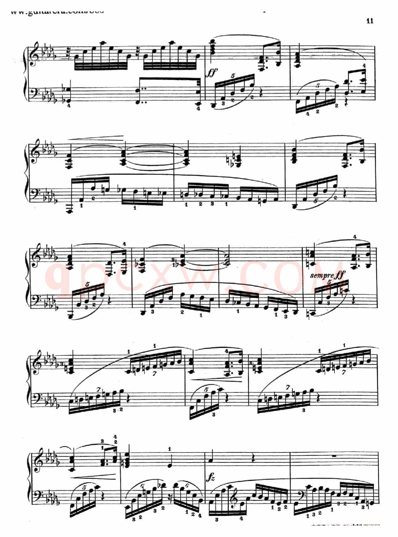 Six Pieces Op.32(6首小品·3. 春之声)
