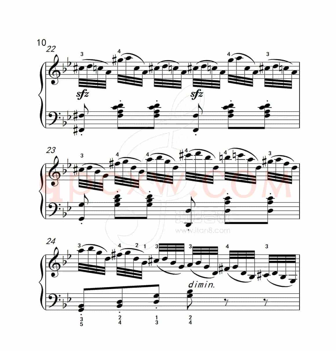 练习曲 21（克拉莫钢琴练习曲60首）