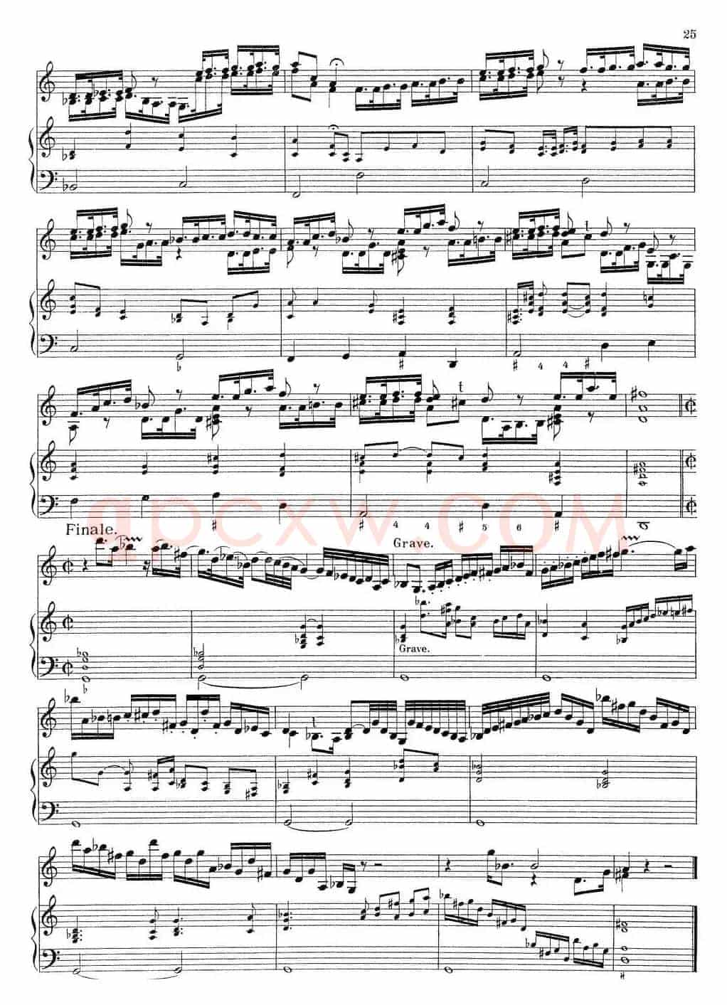 Biber Violin Sonata II（小提琴+钢琴伴奏）