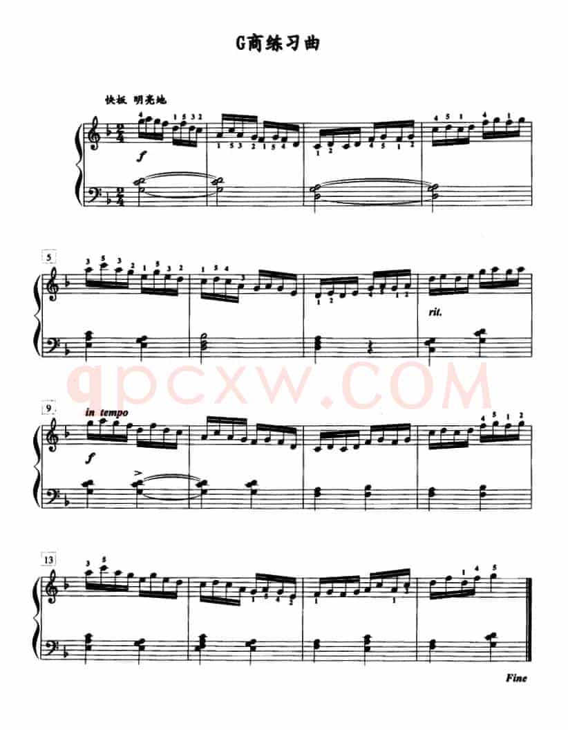 G商练习曲