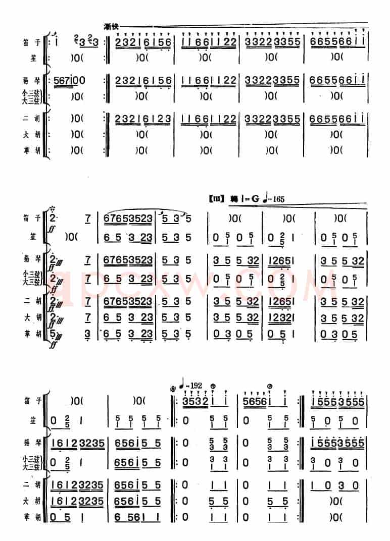 一枝春（笛子独奏+民乐队伴奏）