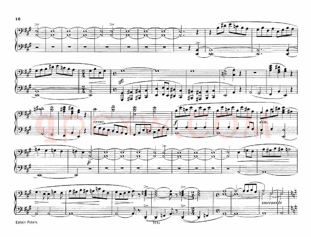 Deux Morceaux Pour Quatre Mains Op.43（2首四手联弹小品·2）