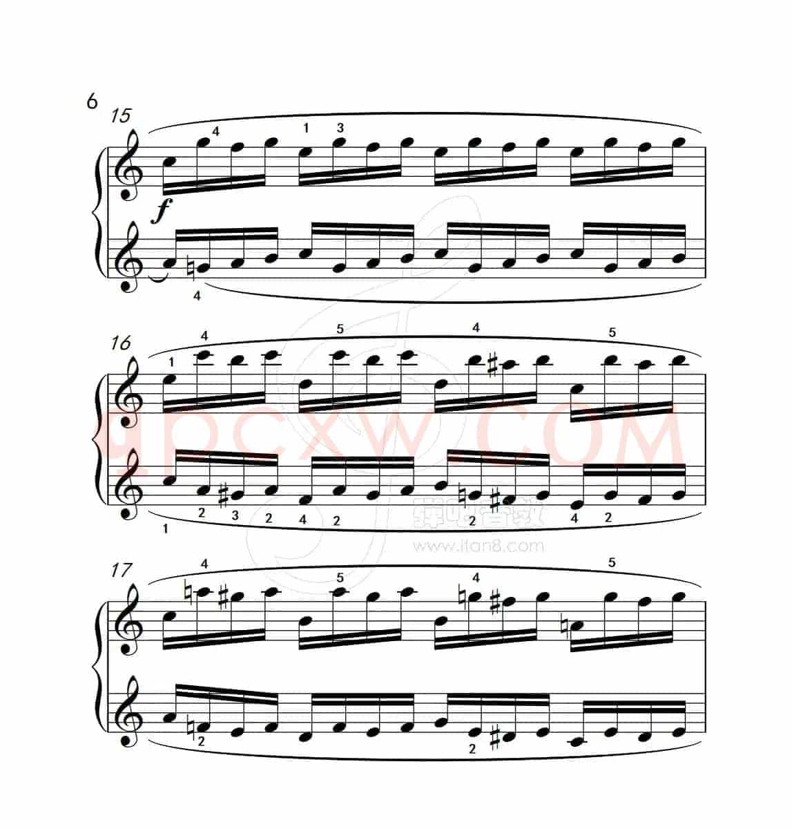 练习曲 1（克拉莫钢琴练习曲60首）