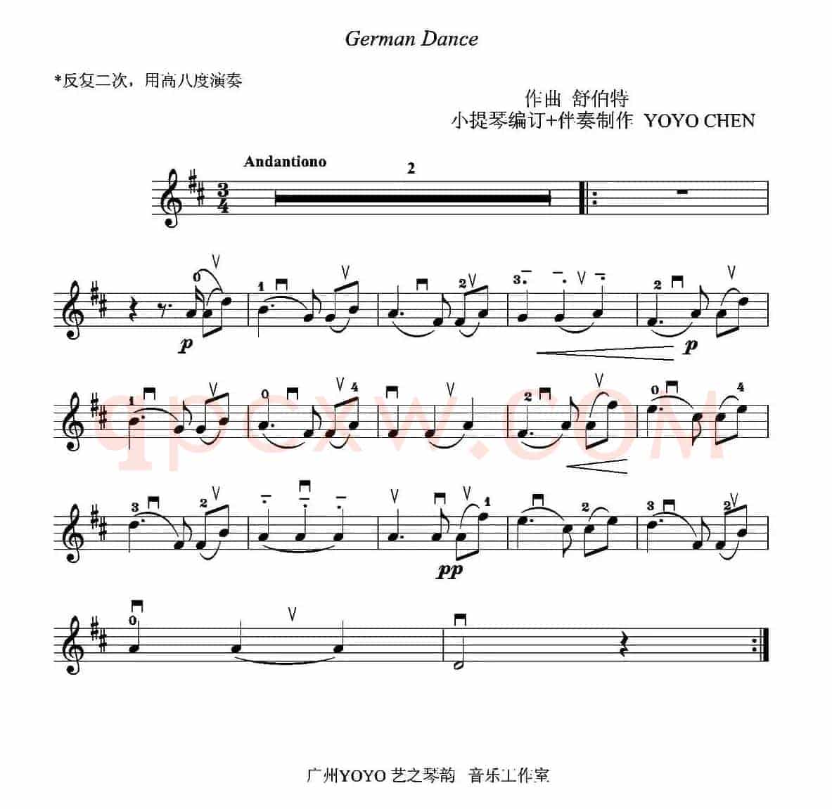 German Dance（德国舞曲）