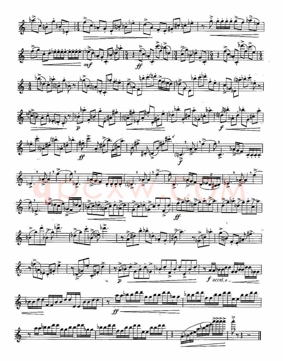 Tango Etudes 之一