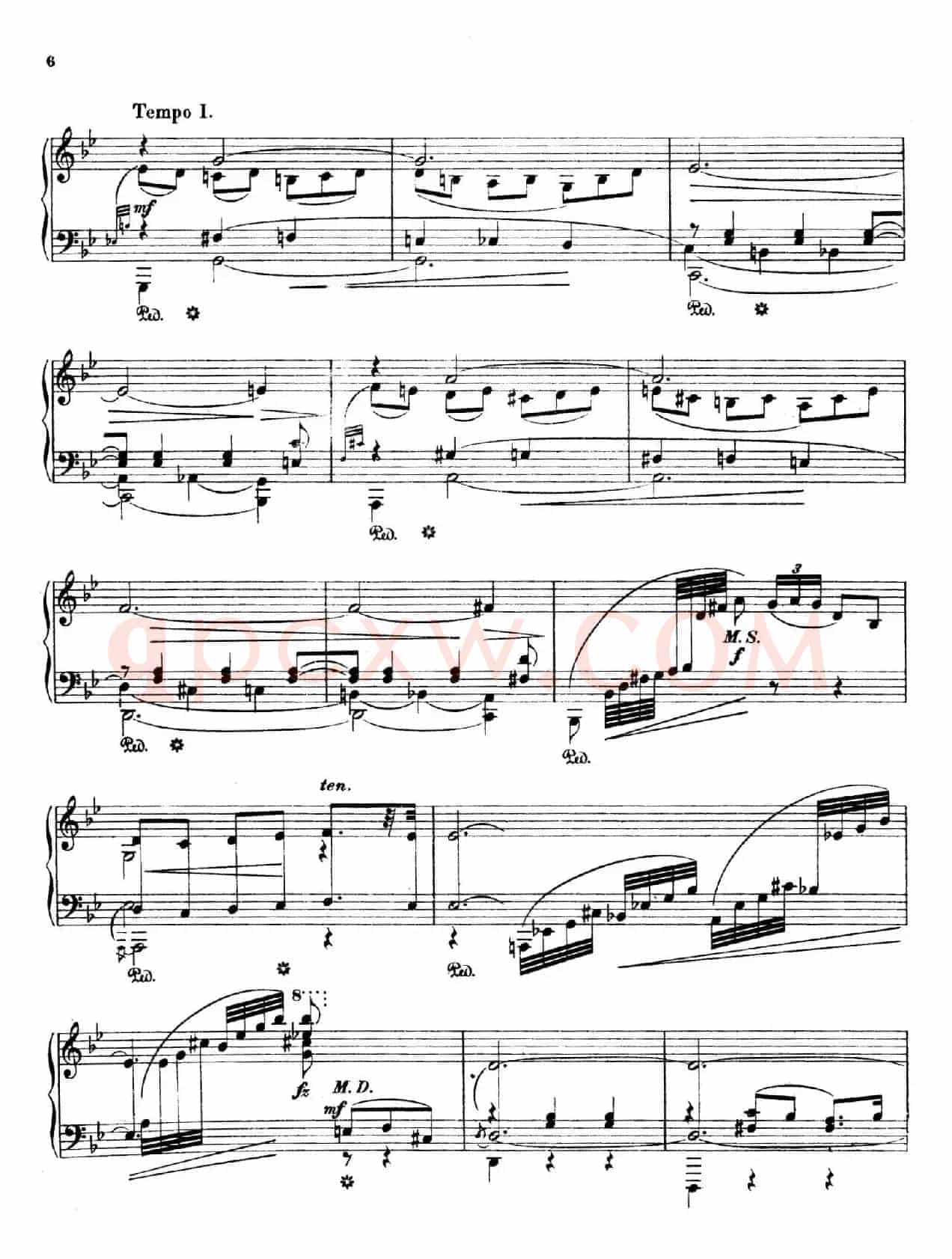 10 Pieces Op.24（10首钢琴小品 No.10）