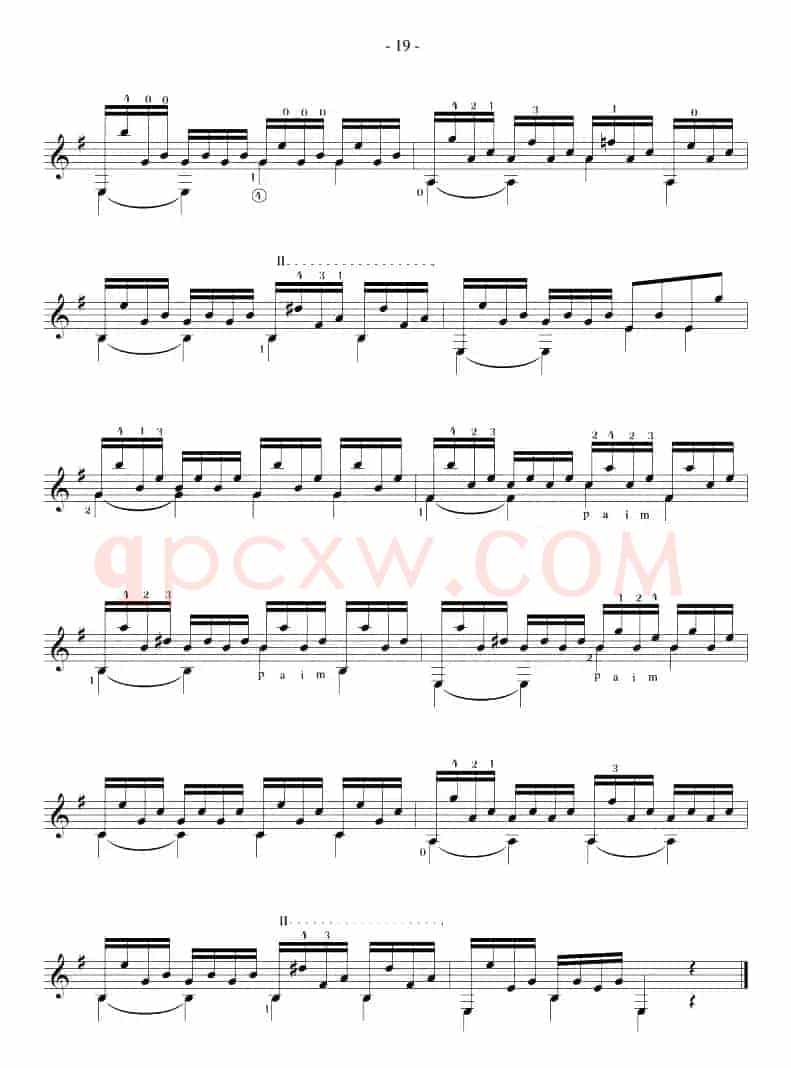 Sor-Coste《26 Studies》（STUDY 11）