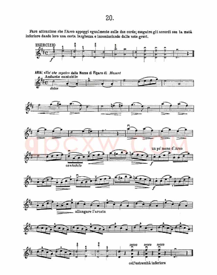 36 Studi Melodici E Facilissimi Op.48之11—20（36首容易旋律 作品.48）