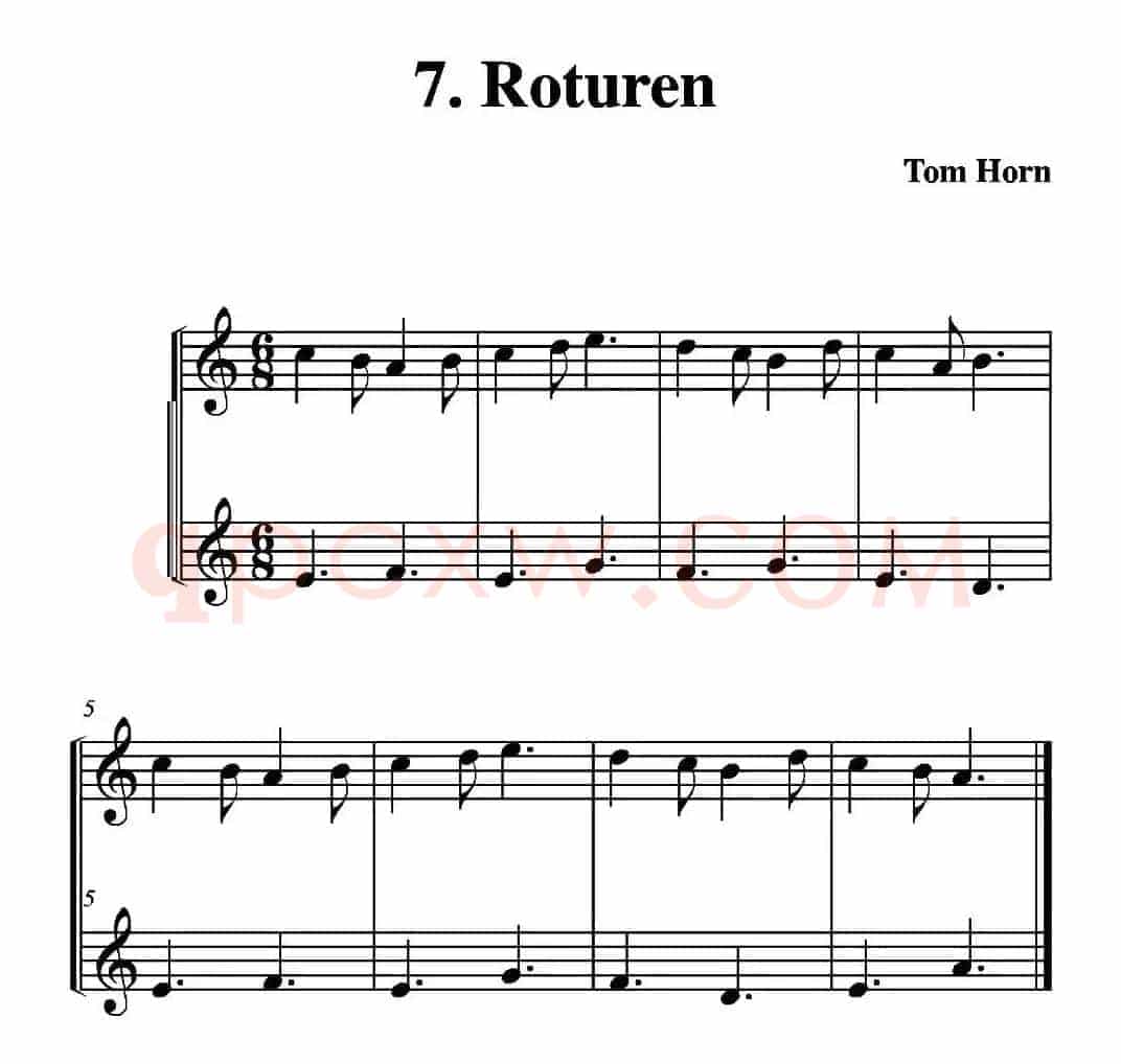 Roturen（简易二重奏）