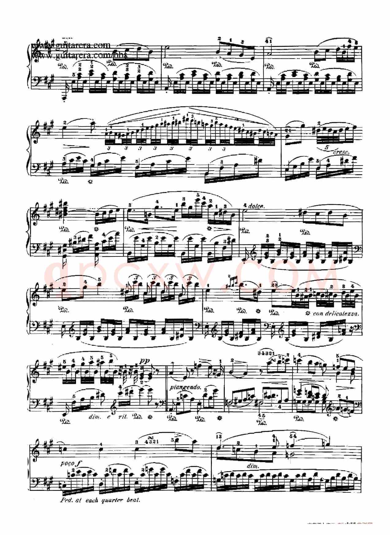 Nocturne No.4 in A Major (A大调第四号夜曲)