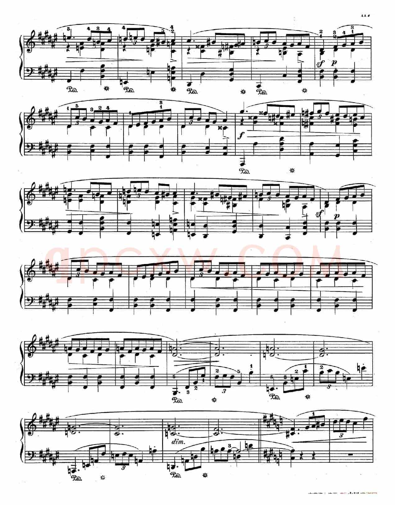 Trois Mazurkas Op.59(3首玛祖卡舞曲·3)