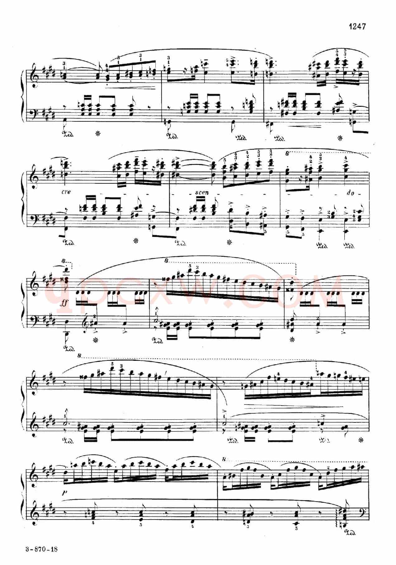 Two Polonaises S.223（2首波洛奈兹舞曲·E大调）