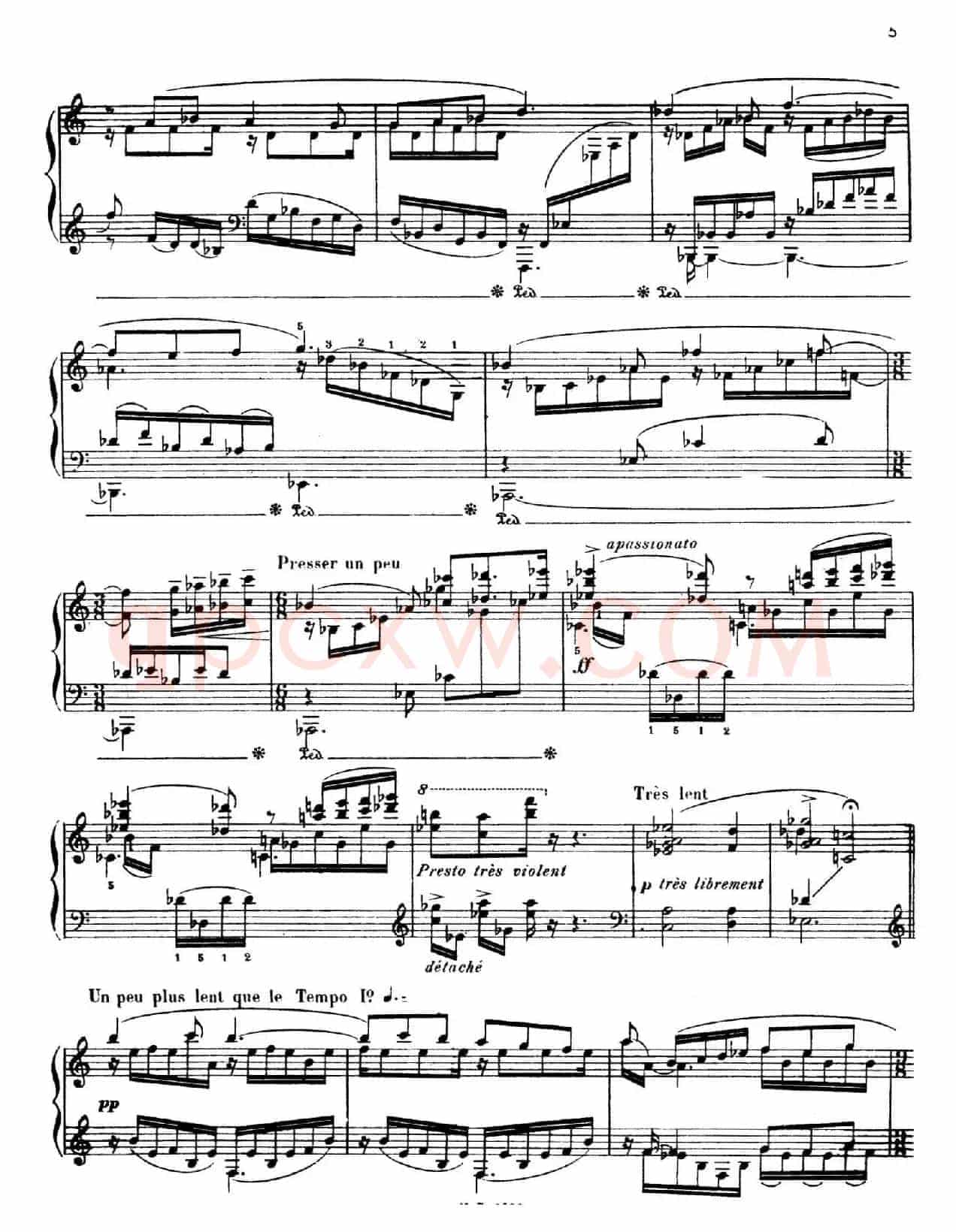 Intermezzo No.3 in A-flat Major(降A大调第三间奏曲)