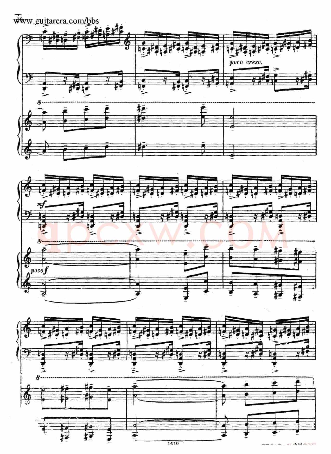 Variation on a Theme by Paganini(帕格尼尼主题变奏曲·双钢琴)
