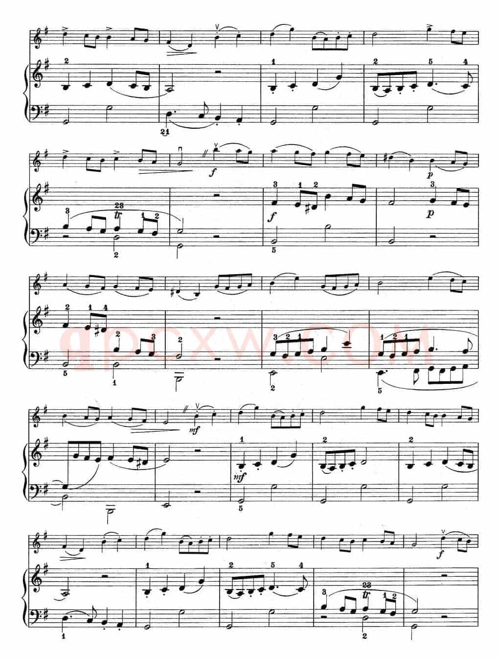 铃木小提琴教材第三册（Suzuki Violin School VOLUME 3）（小提琴+钢琴伴奏）
