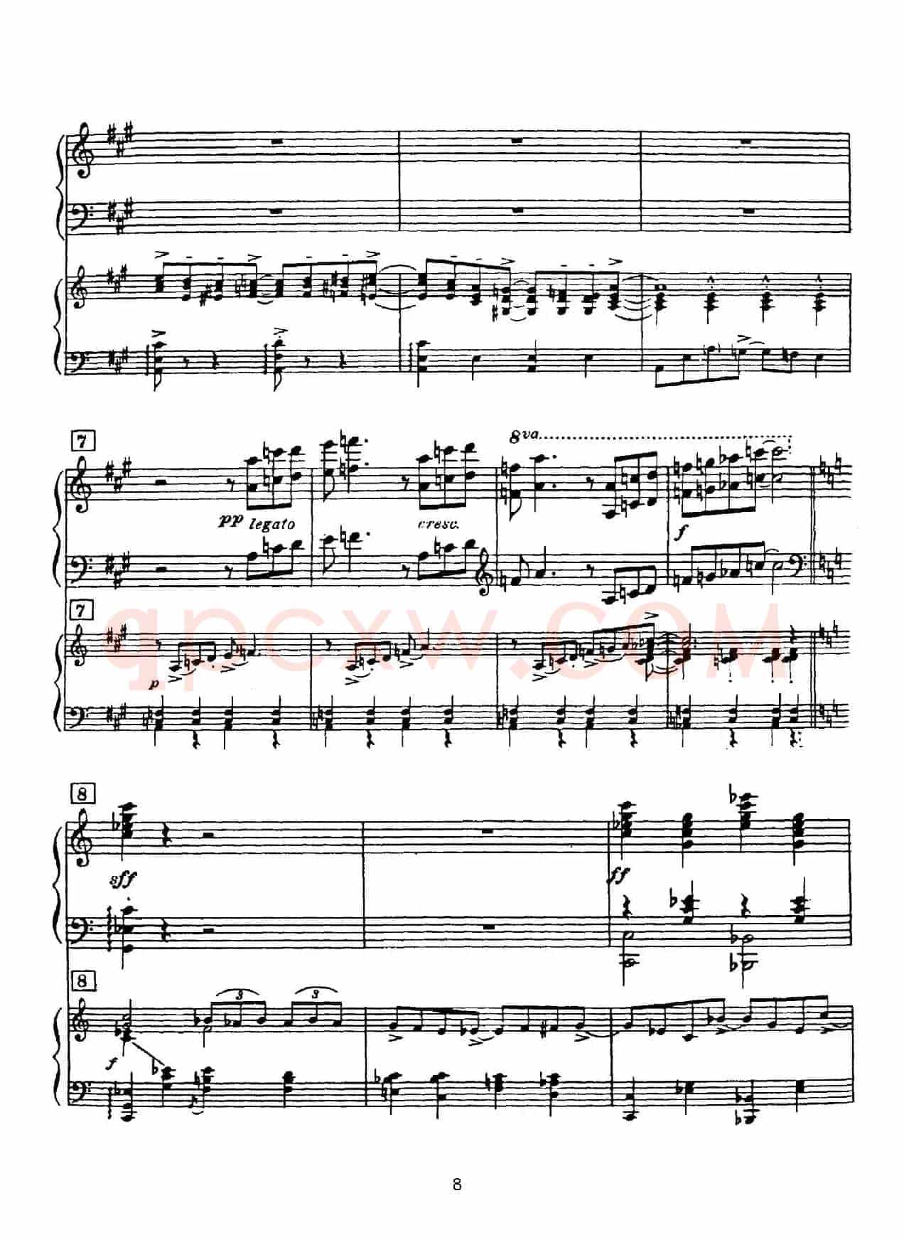 Rhapsody in Blue（蓝色狂想曲）（双钢琴）