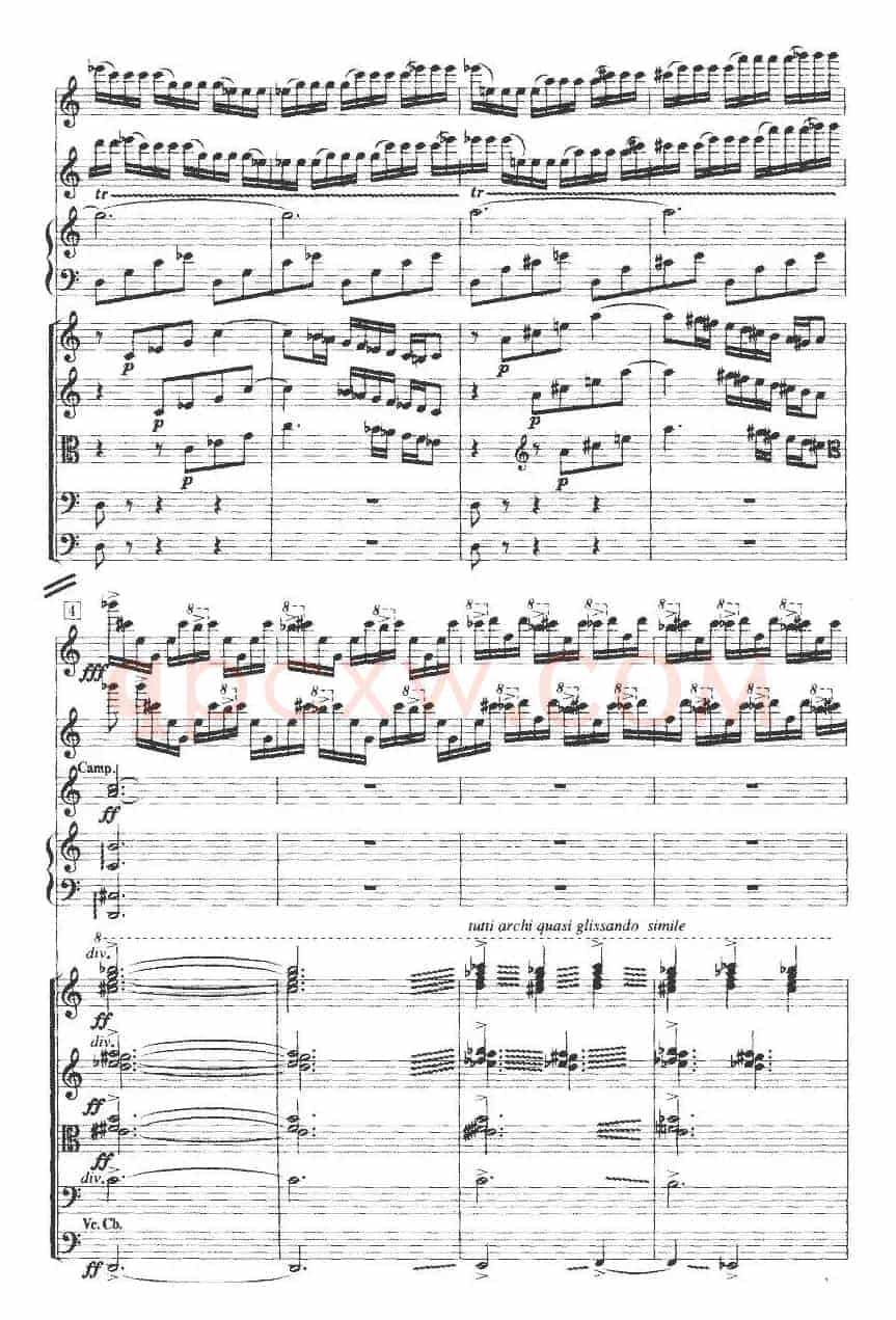 Concerto grosso No. 3（弦乐重奏总谱）