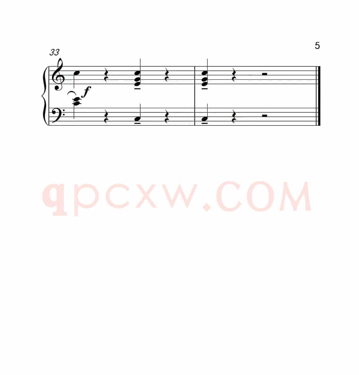 第二级A组 C大调小奏鸣曲 第一乐章（中国音乐学院钢琴考级作品1~6级）