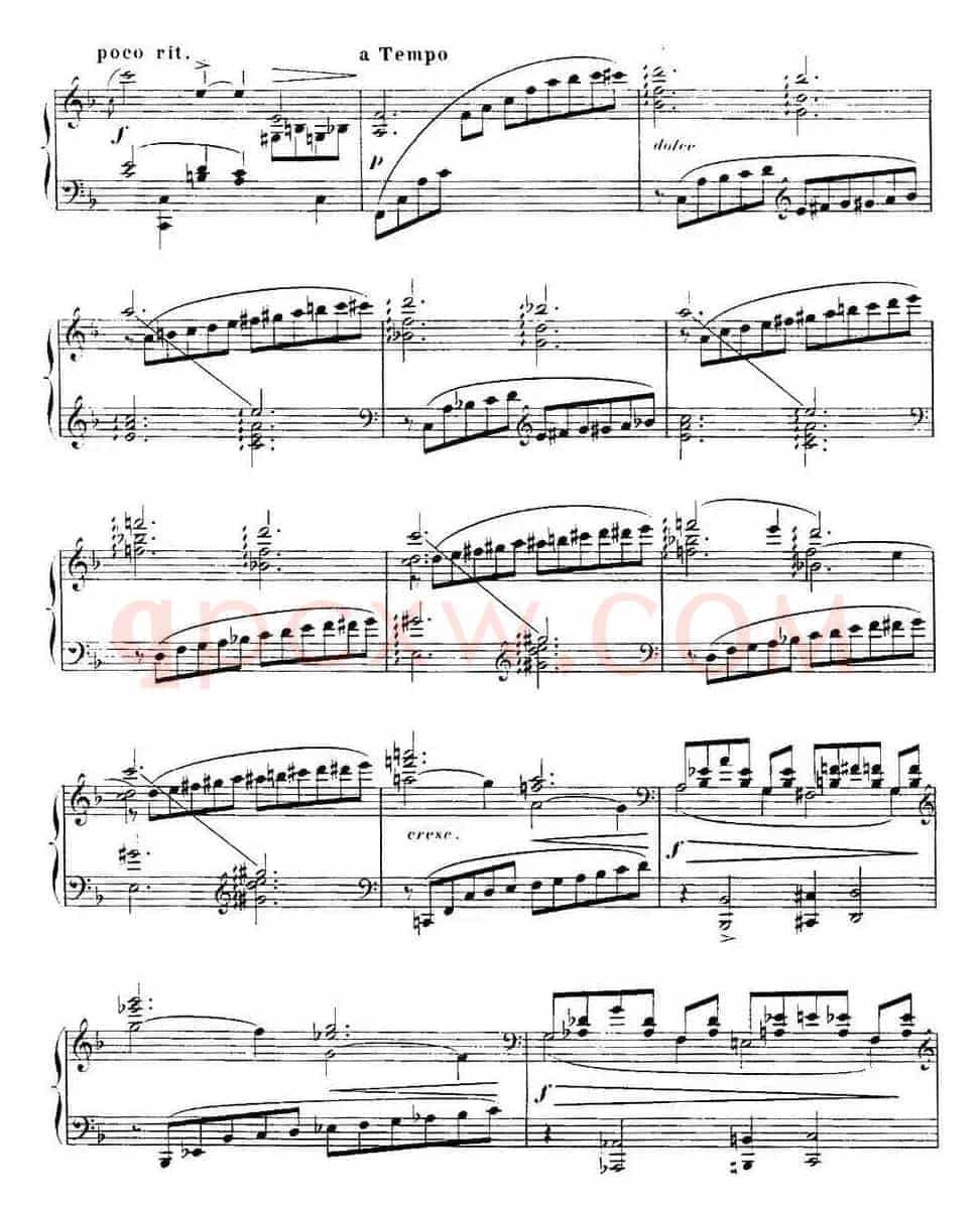 福雷13首船歌：Barcarolle No·7 in D min, Op·90