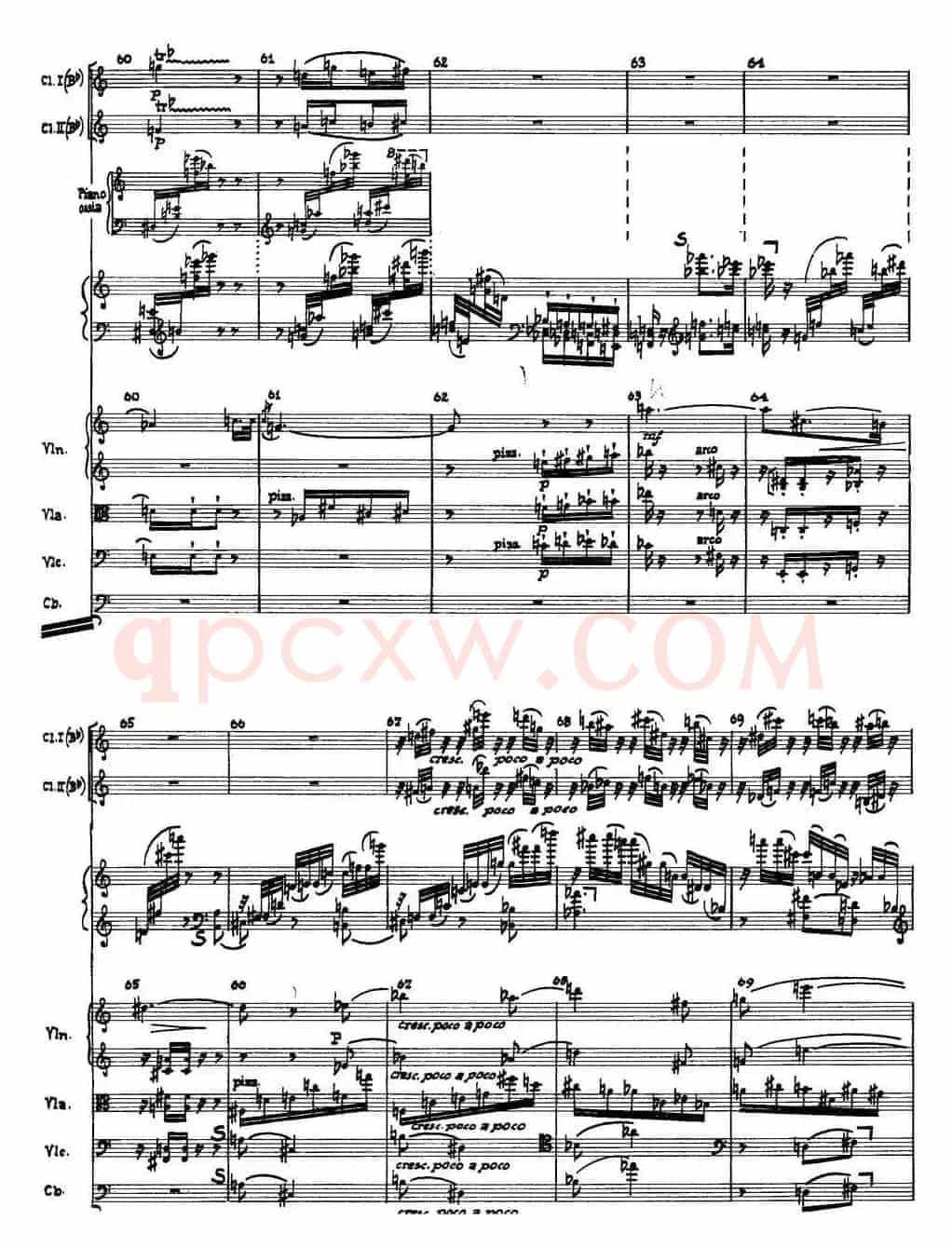 Piano Concerto Op.42（钢琴协奏曲总谱P1-34）