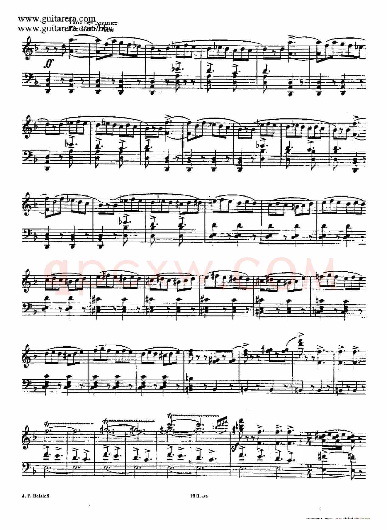 波罗维茨舞曲 (根据歌剧《伊戈尔王子》同名女声合唱改编)