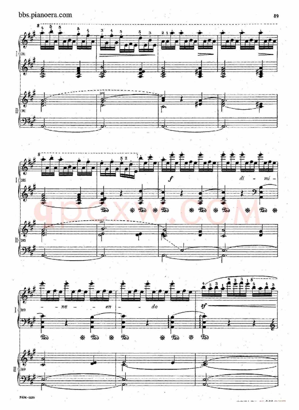 Grand Fantasy on Polish Airs Op.13(华丽的波兰民歌幻想曲·双钢琴版)