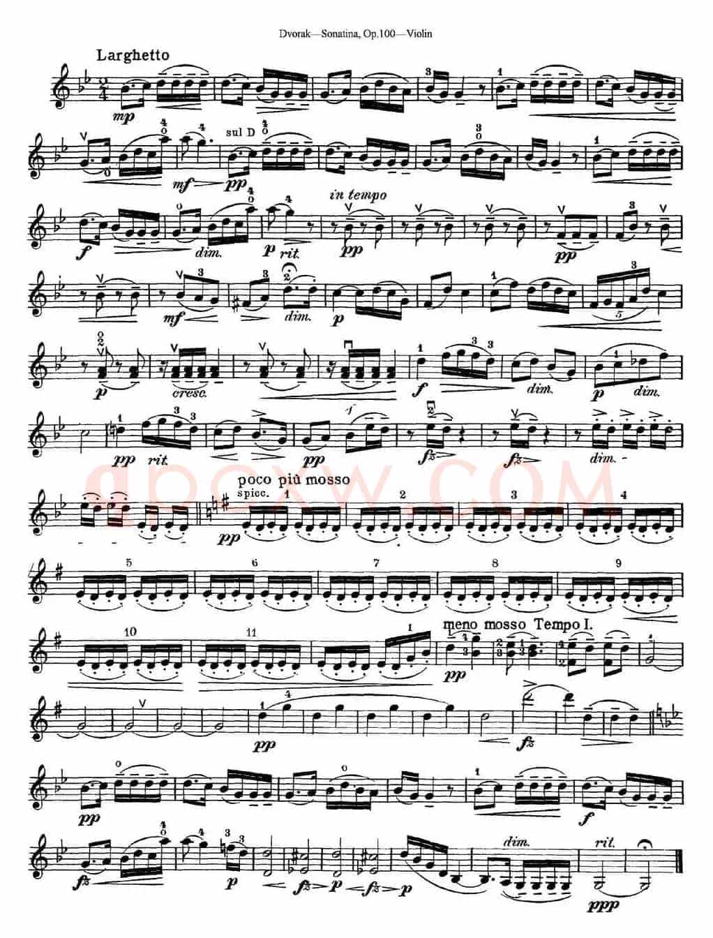 Violin Sonatina Op.100
