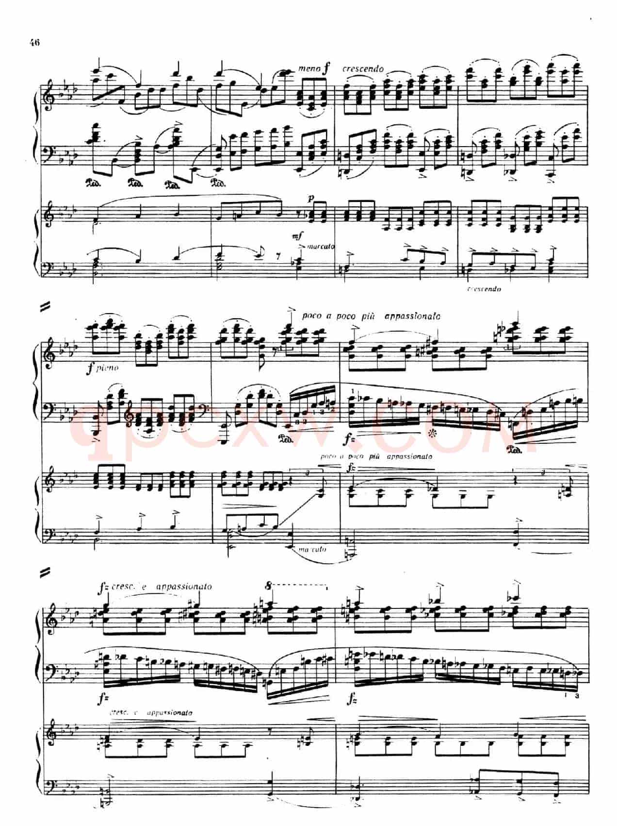 Piano Concerto No.2 in c Minor Op.50(c小调第二钢琴协奏曲·Ⅱ·双钢琴)
