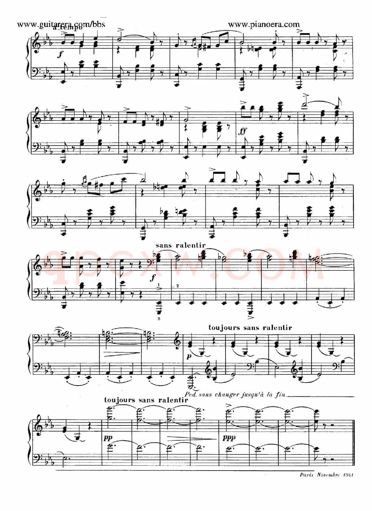 15 Improvisations（15首即兴曲·Ⅻ）