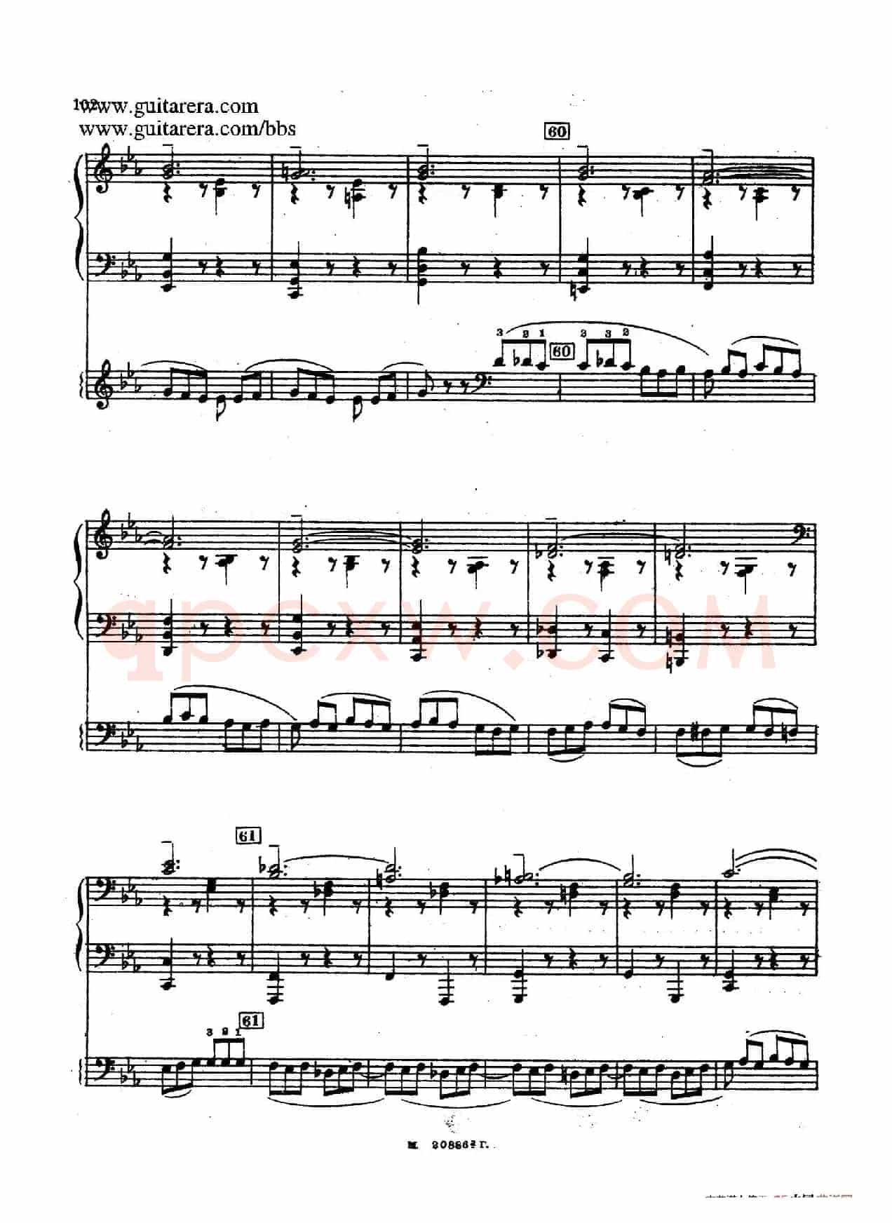 第二双钢琴组曲 Suite for Two Pianos No.2 Op.17(4. 塔兰泰拉舞曲 Tarantella)