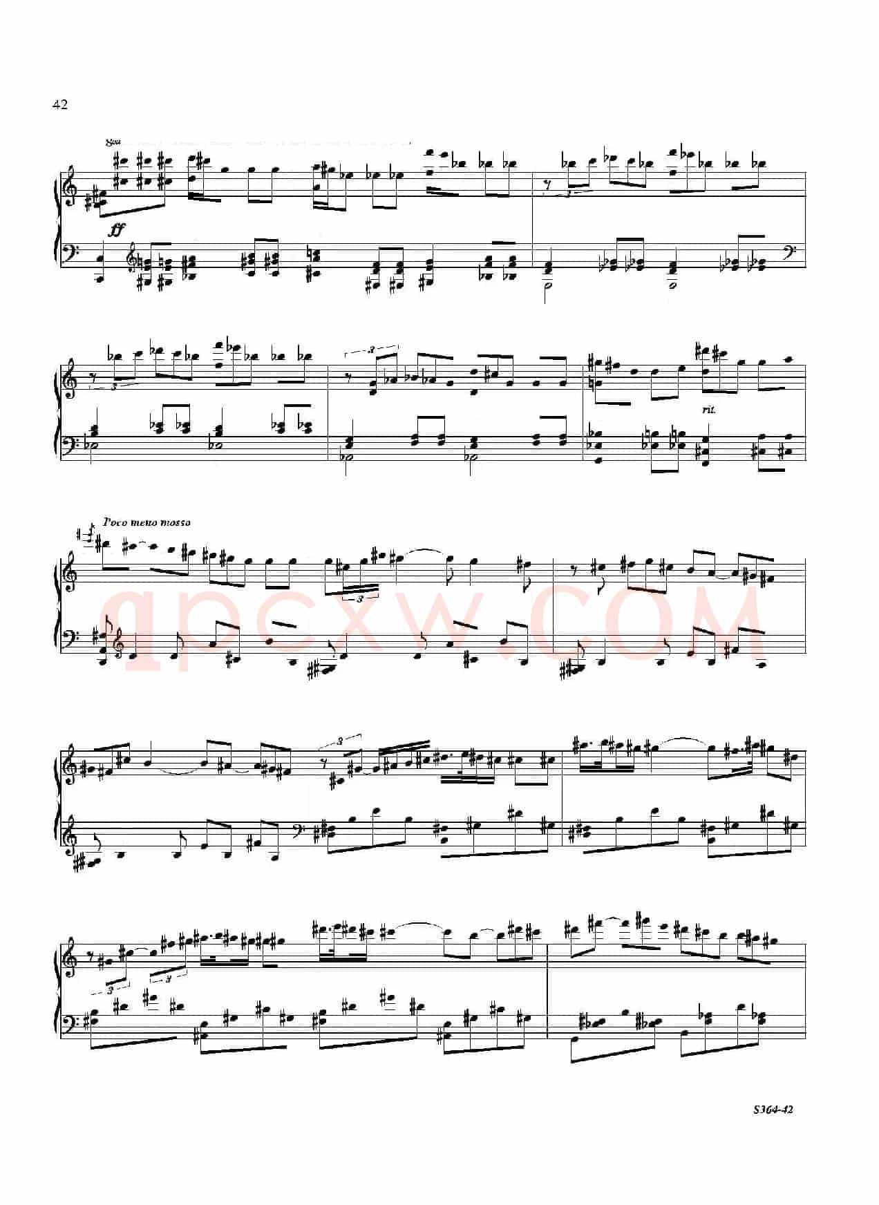 Piano Sonata No.8（第八钢琴奏鸣曲）（3）