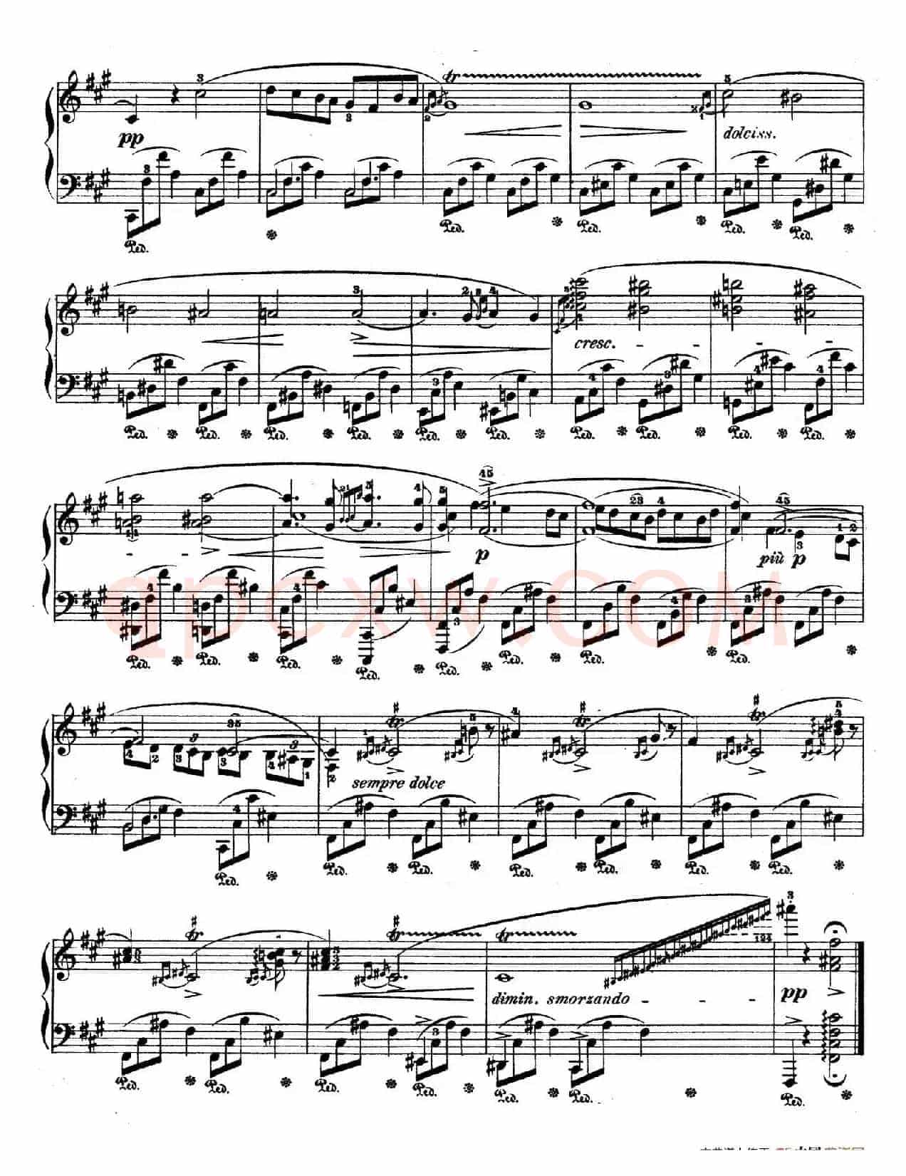 Deux Nocturnes Op.48(2首夜曲·2)