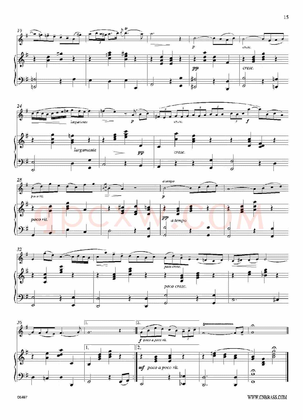 Arioso（双簧管+钢琴伴奏）