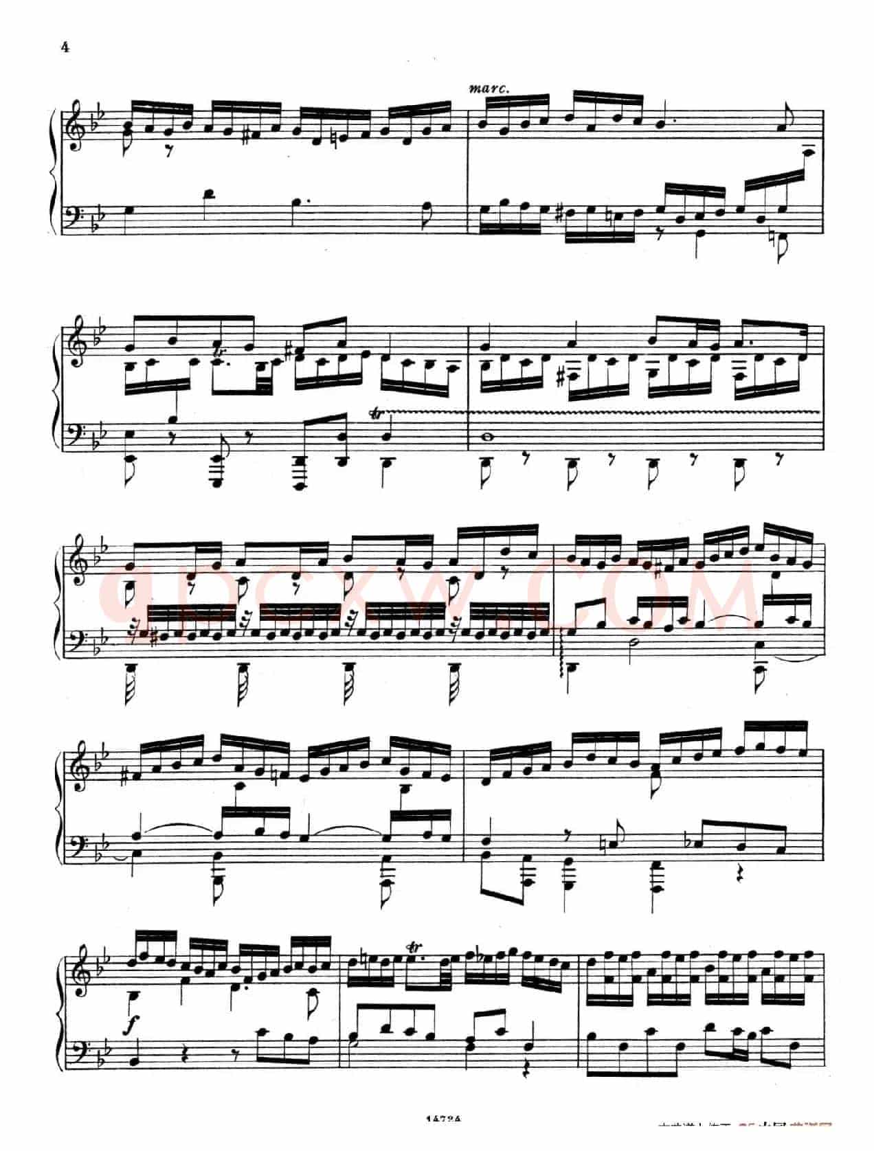 Fugue in g Minor BWV 578(g小调赋格·Borwick改编钢琴独奏版)