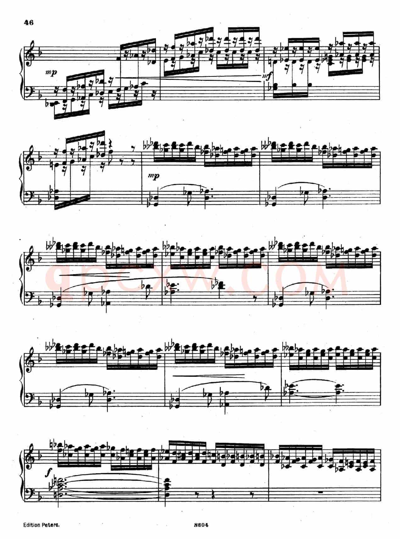 Six Etudes Op.23（6首练习曲·Ⅴ）