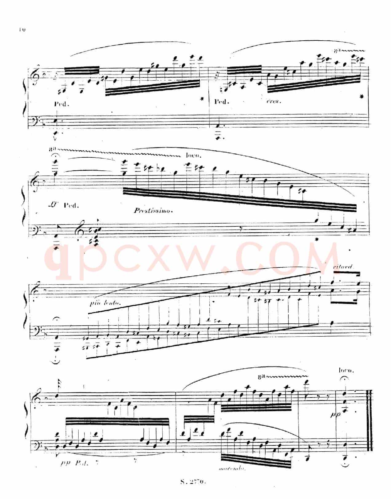 Canzonette Italienne Op.36-5(意大利小歌曲)