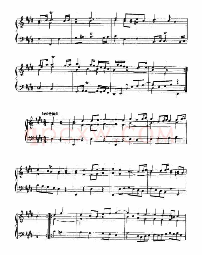 第六法国组曲
