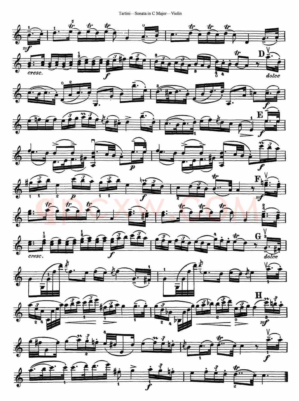 Violin Sonata in C Major