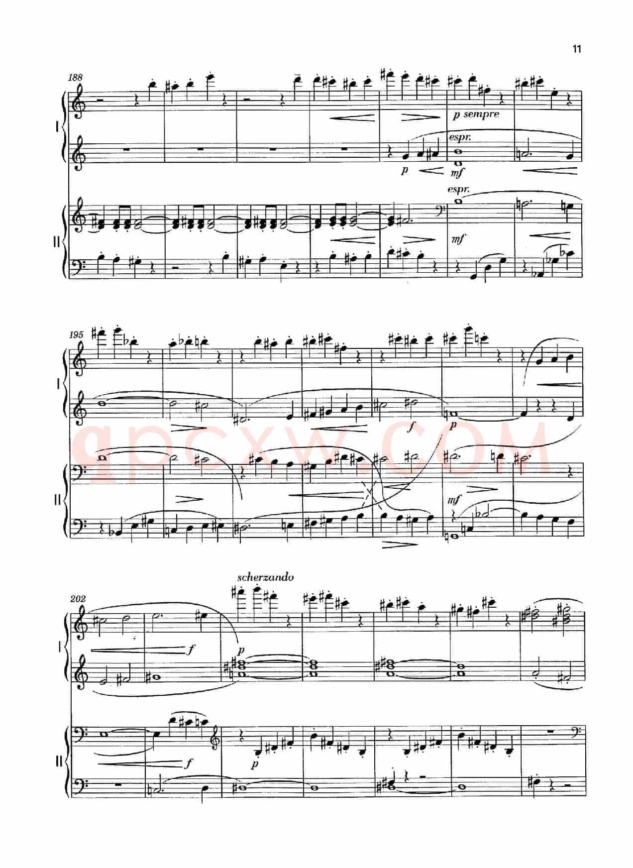 Vier Bagatellen Op.70(4首小品·Ⅰ·四手联弹)