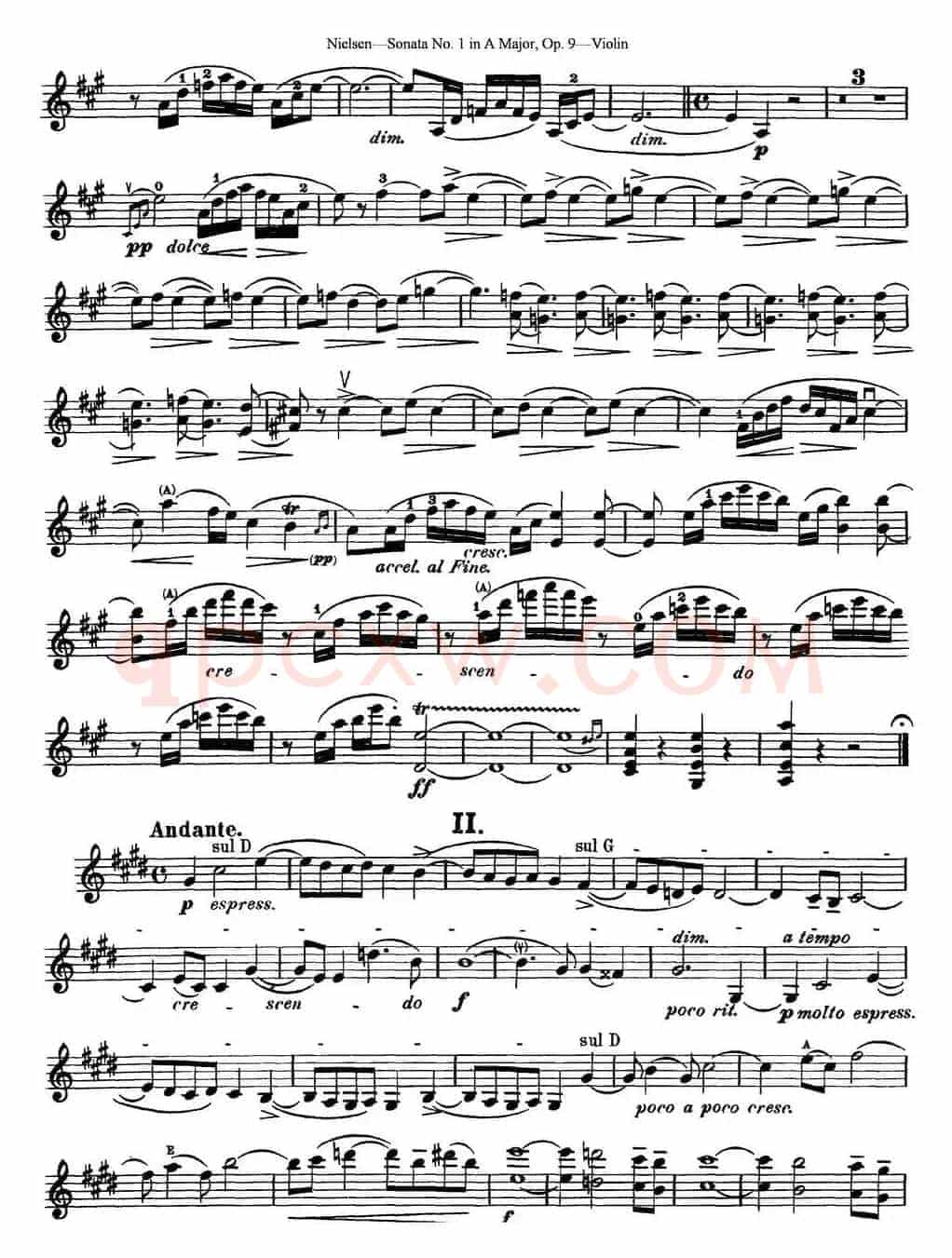 Violin Sonata No.1 in A Major Op.9