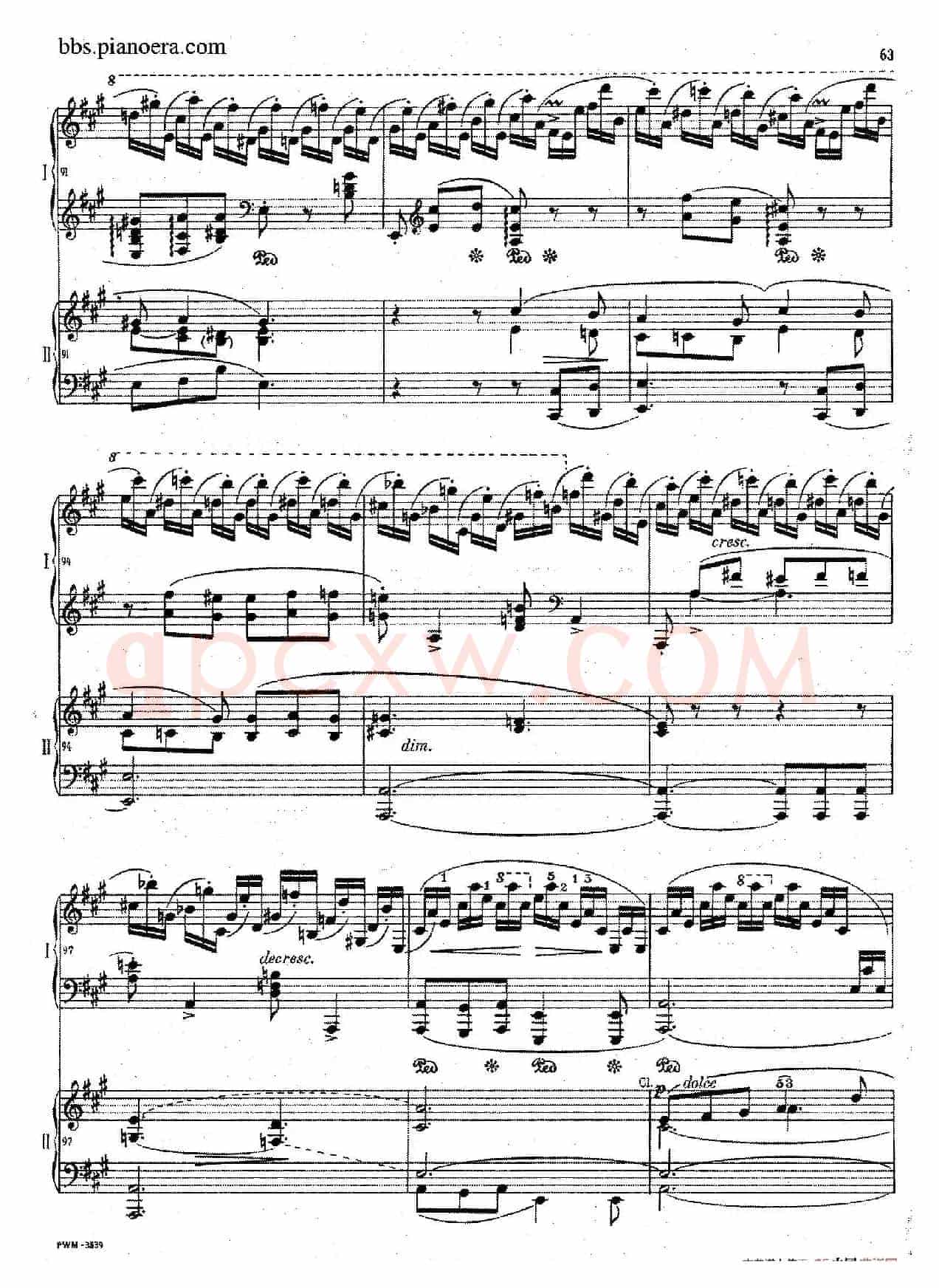 Grand Fantasy on Polish Airs Op.13(华丽的波兰民歌幻想曲·双钢琴版)