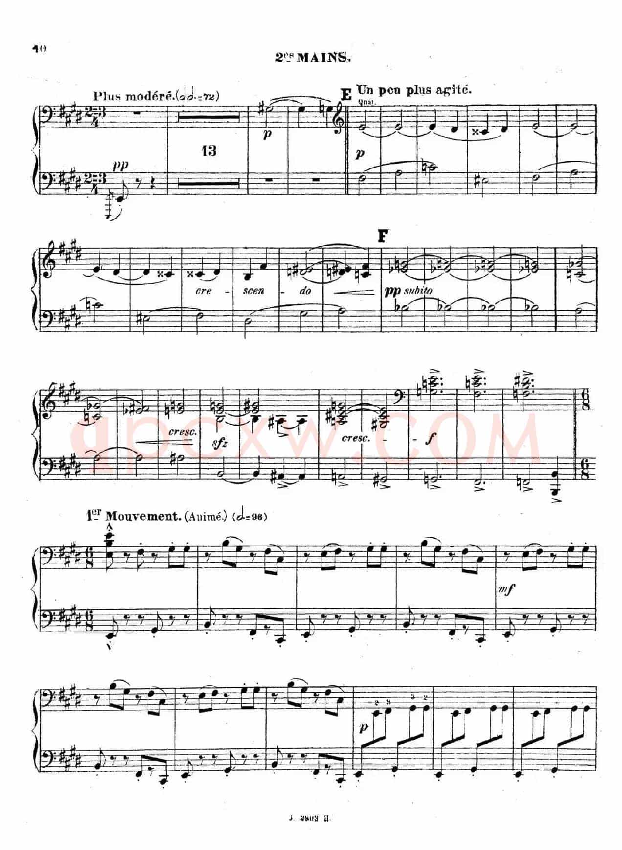 Symphony on a French Mountain Air Op.25(法国山歌交响曲·双钢琴·Ⅲ)