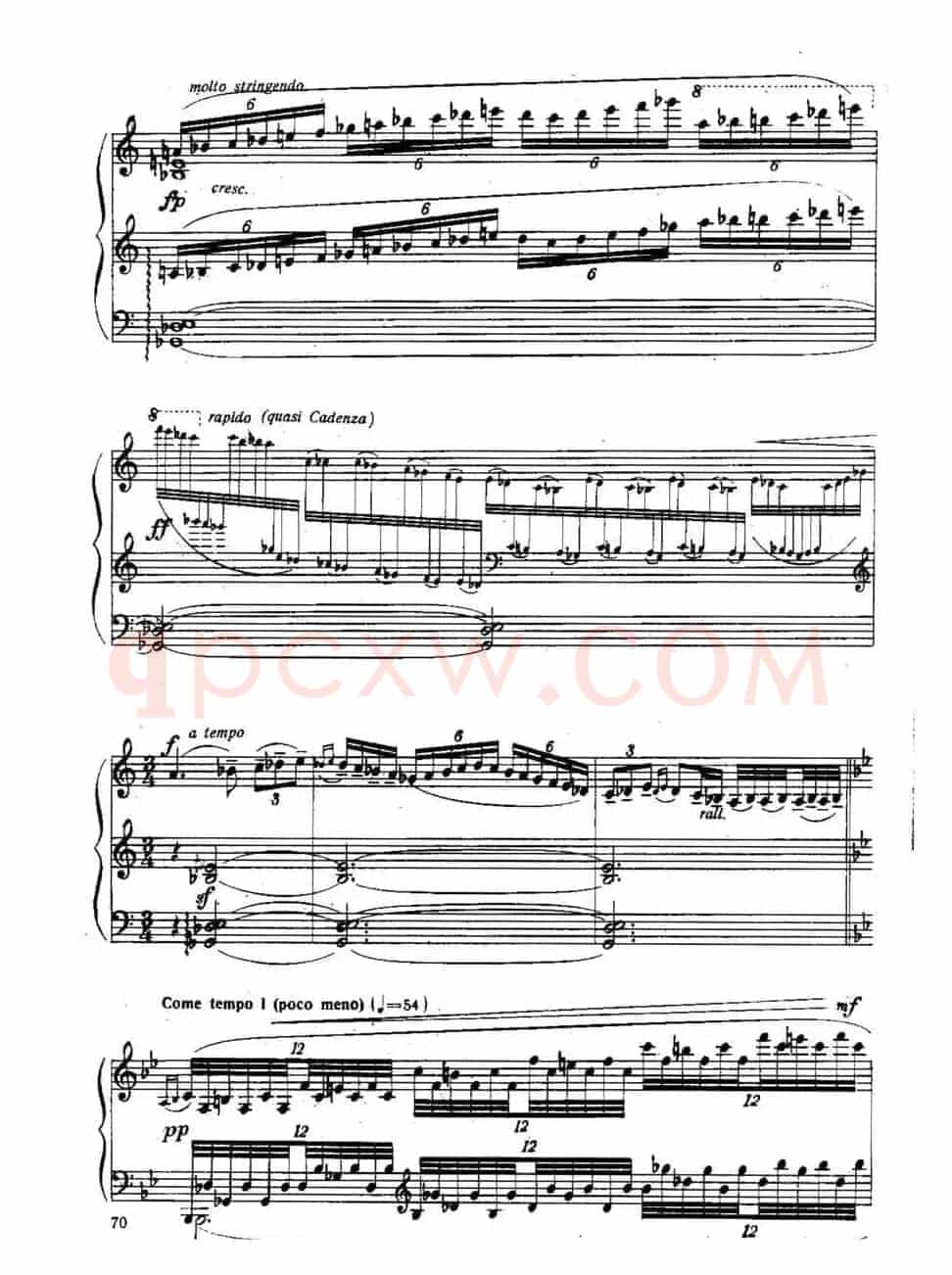 Six Préludes Exotiques Op·17（6首特色前奏曲·5）