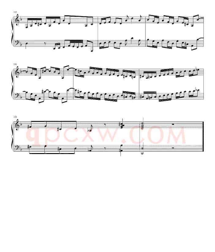 Concerto（巴赫第一键盘乐协奏）