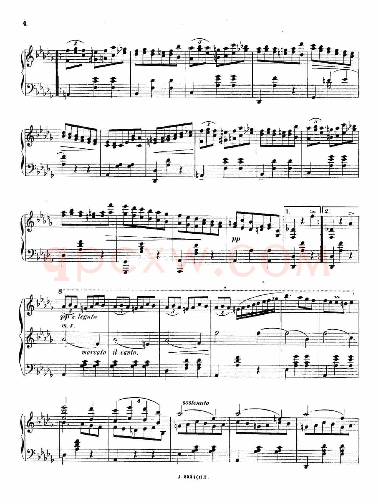 6 Etudes de Concert（6首音乐会练习曲·1）