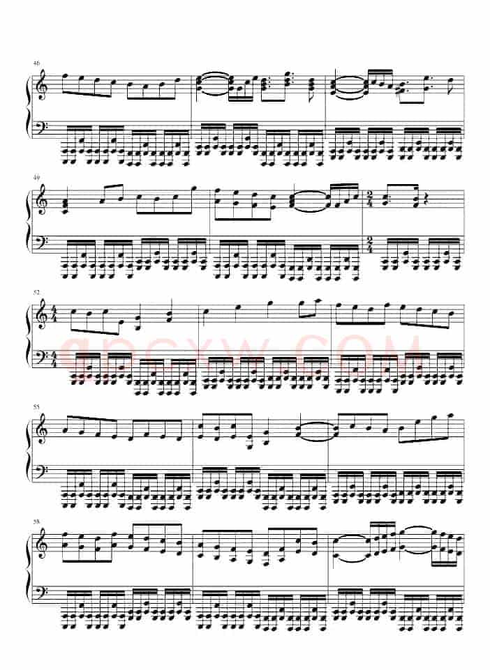 KANON（钢琴版摇滚卡农）