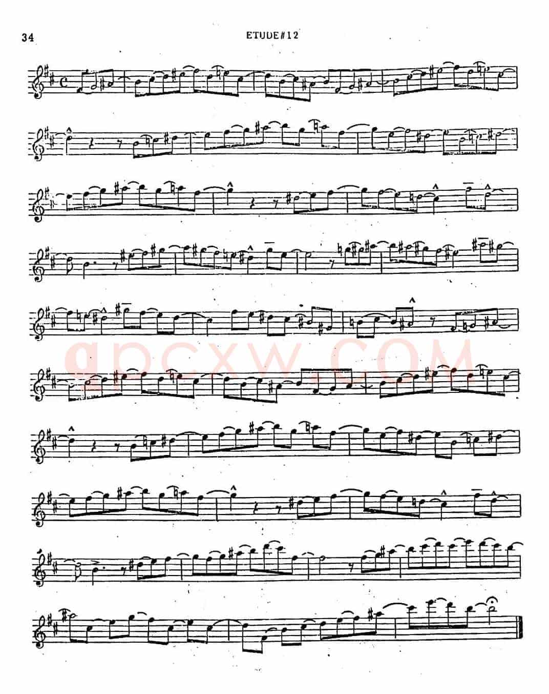 Intermediate Jazz Conception by Lennie Niehaus（25 Jazz Etudes）