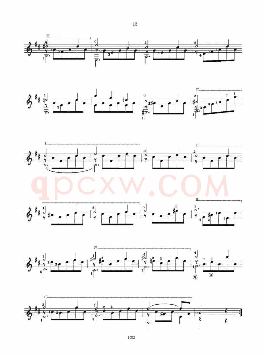 索尔·克斯特26首练习曲之6——10