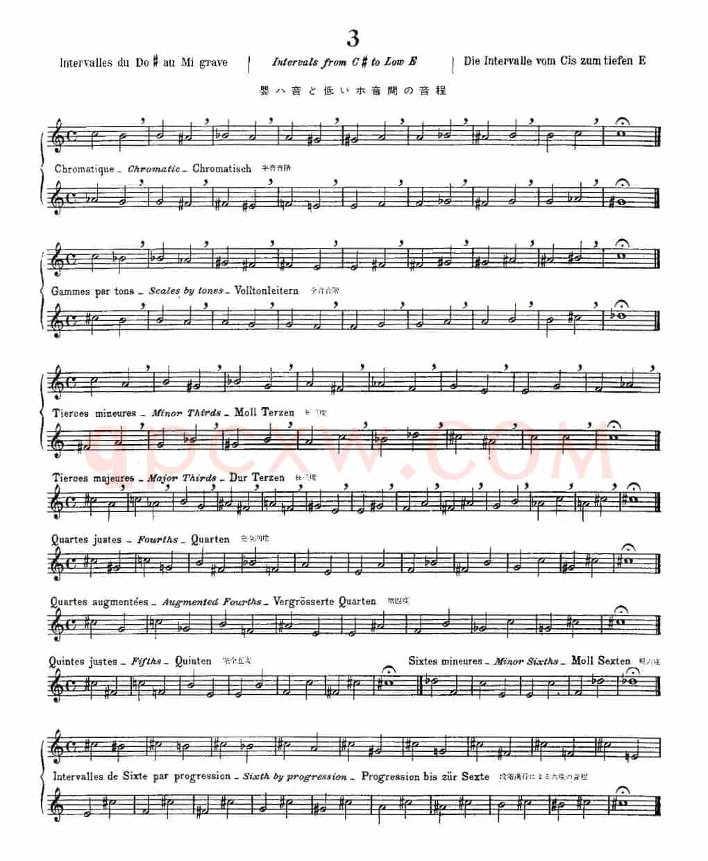 初级练习之3（Alphonse Ludec - Debutant Flutiste）