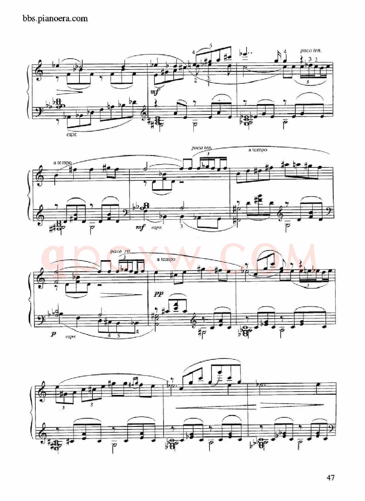 柔板 Adagio(选自芭蕾舞剧《斯巴达克斯》)